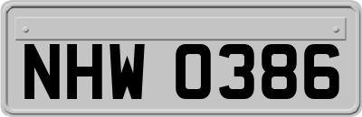 NHW0386