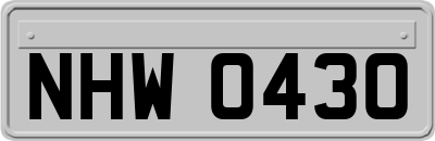 NHW0430