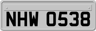 NHW0538