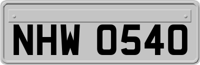 NHW0540