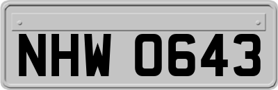 NHW0643