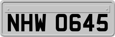 NHW0645