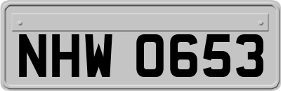 NHW0653