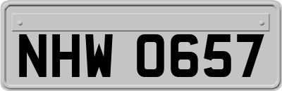 NHW0657