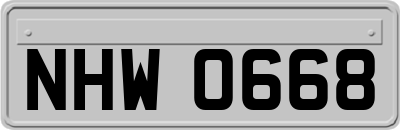 NHW0668
