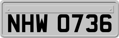 NHW0736