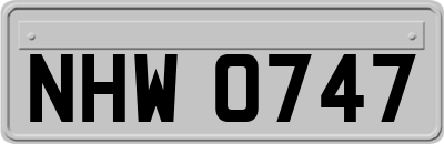 NHW0747