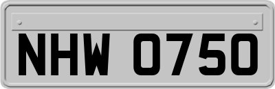 NHW0750