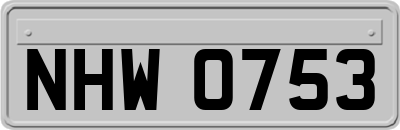 NHW0753
