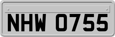 NHW0755