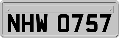 NHW0757