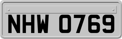 NHW0769