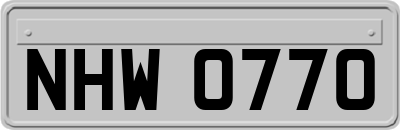 NHW0770