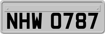 NHW0787