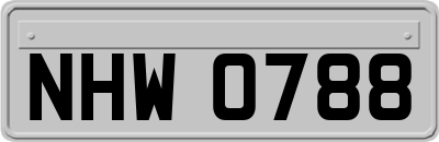 NHW0788