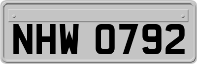 NHW0792