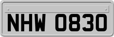 NHW0830