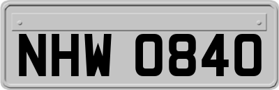 NHW0840