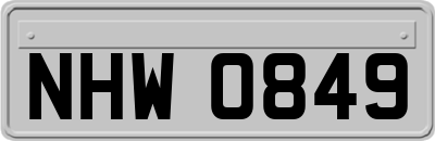 NHW0849