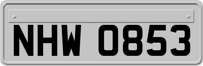 NHW0853