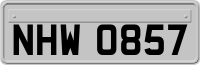 NHW0857