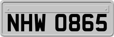NHW0865