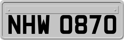 NHW0870