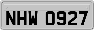 NHW0927