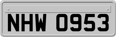 NHW0953