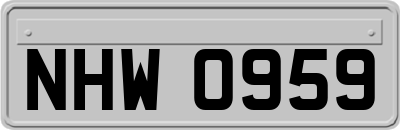 NHW0959