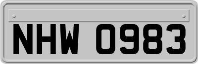 NHW0983