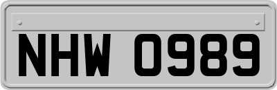 NHW0989