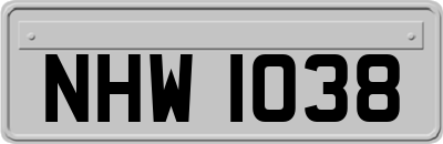 NHW1038