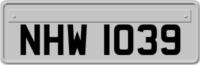 NHW1039