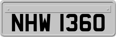 NHW1360