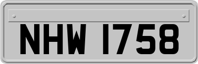 NHW1758