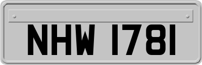 NHW1781