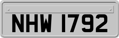 NHW1792