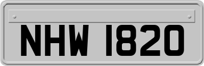 NHW1820