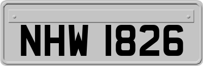 NHW1826