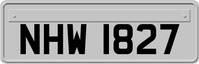 NHW1827