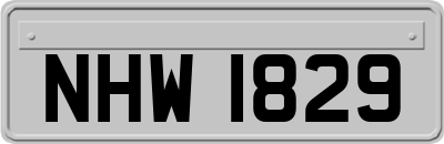 NHW1829