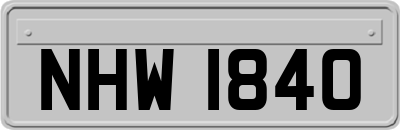 NHW1840