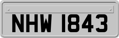 NHW1843