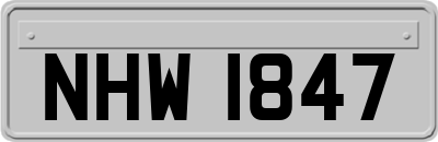 NHW1847