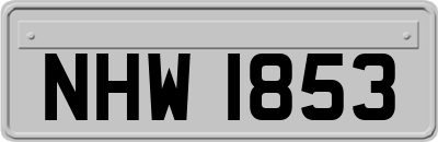 NHW1853