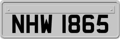 NHW1865