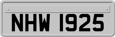 NHW1925