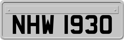 NHW1930