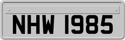 NHW1985
